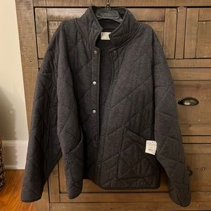 Women’s Brand new with Tags Z Supply size XS gray quilted jacket